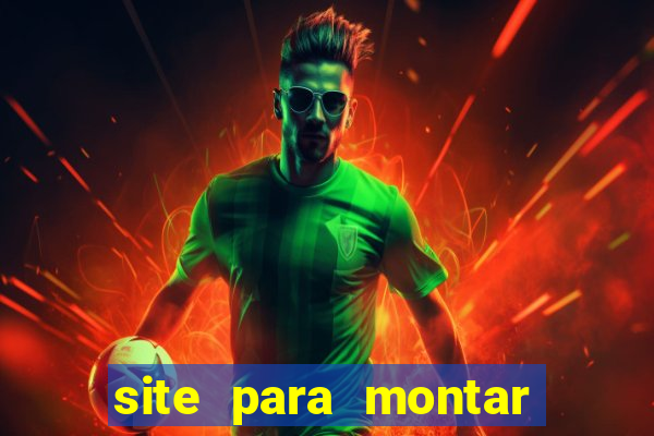 site para montar time de futebol